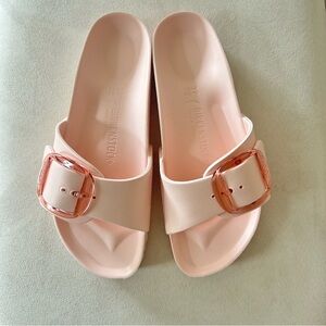 Birkenstock Women's Madrid Big Buckle EVA Blush Pink Narrow Sz 6 - 6.5